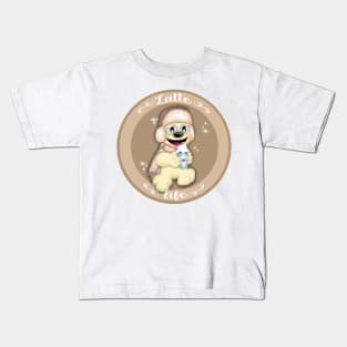 Latte life Kids T-Shirt